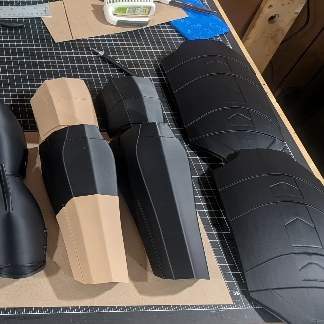 3D printed cosplay armor