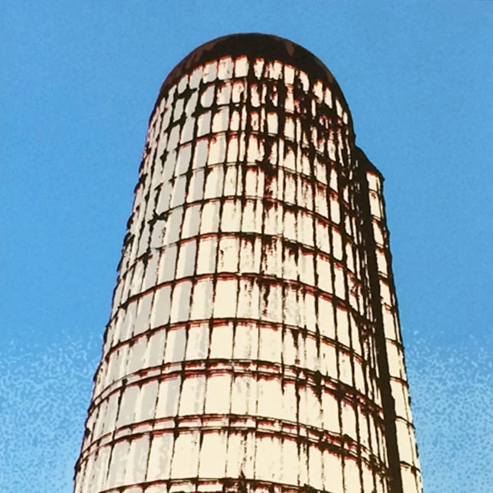 The Silo, a six-color silkscreen print